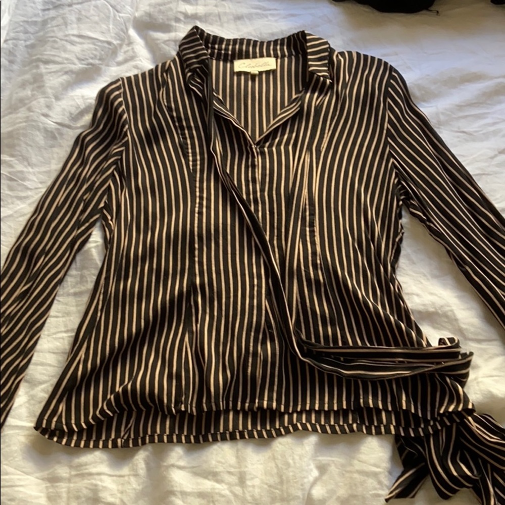 Cleobella striped blouse
